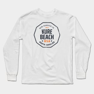 Kure Beach, NC Summertime Vacationing Memories Long Sleeve T-Shirt